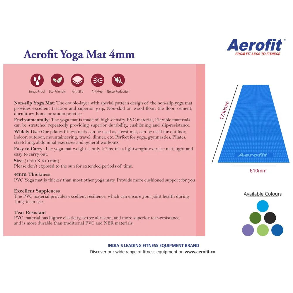 AF 4 MM PVC Yoga Mat